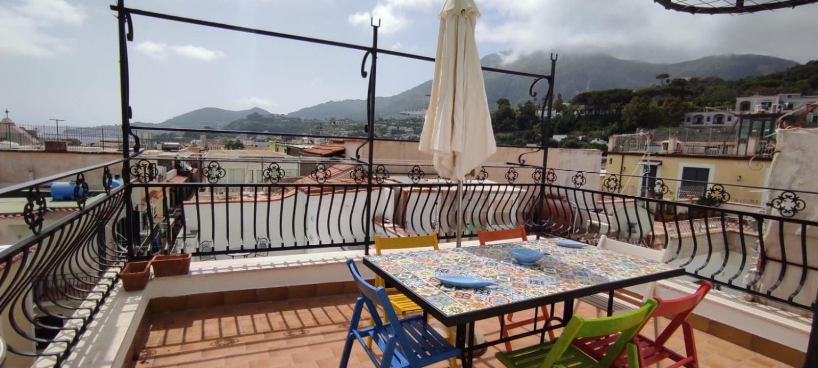 イスキア島 La Casa Rosa Di Giuliaヴィラ エクステリア 写真