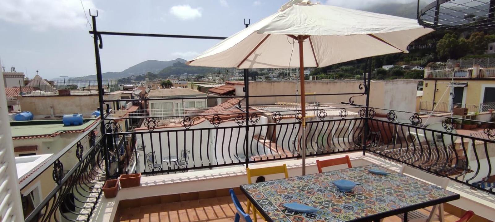 イスキア島 La Casa Rosa Di Giuliaヴィラ エクステリア 写真